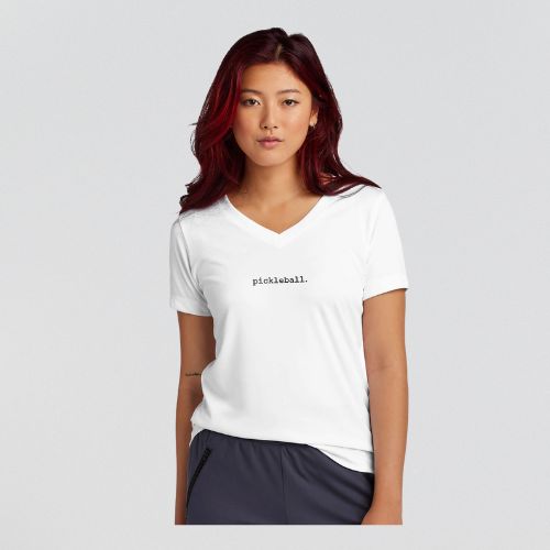 V-neck pickleball shirts