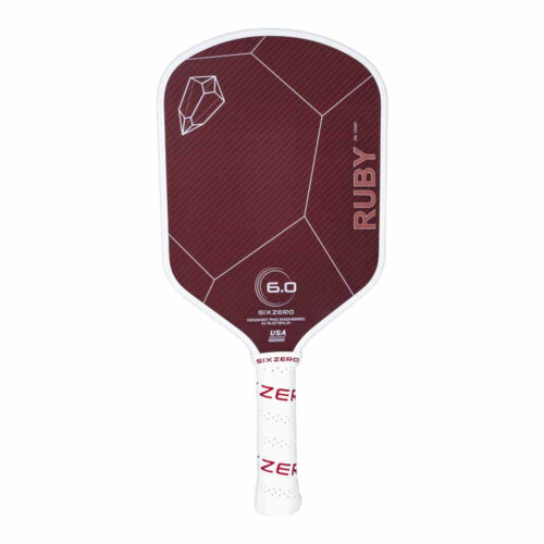 Six Zero Ruby Pickleball Paddle 16mm